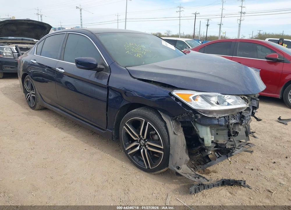 2017 HONDA ACCORD SPORT SE VIN: 1HGCR2F10HA076209