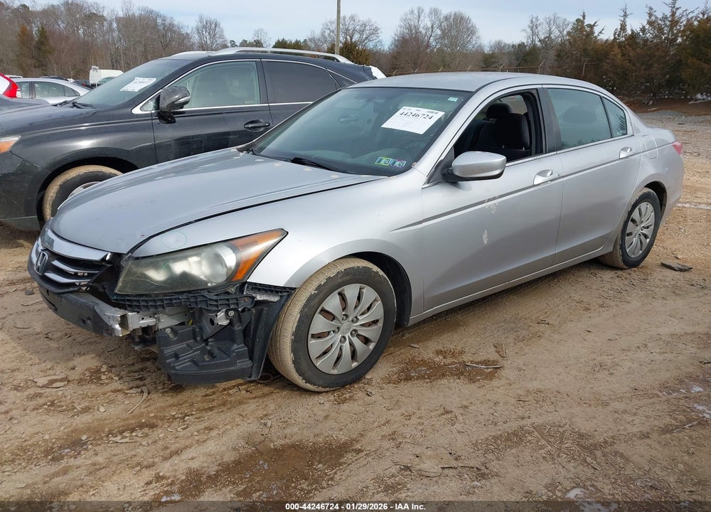 2012 HONDA ACCORD 2.4 LX VIN: 1HGCP2F37CA100800