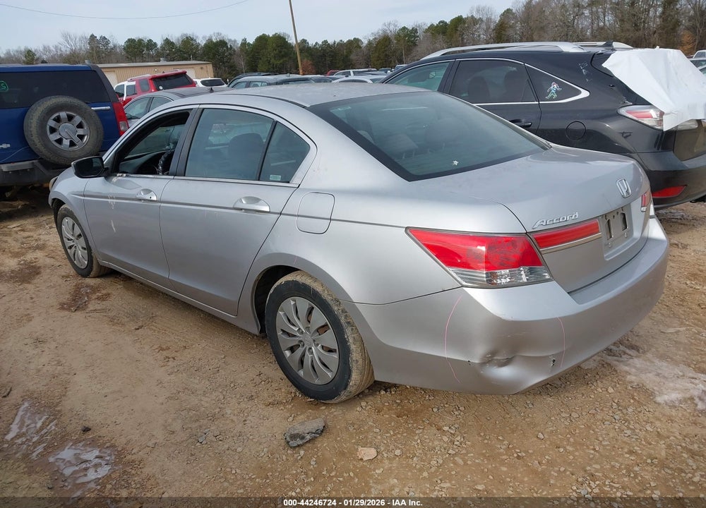 2012 HONDA ACCORD 2.4 LX VIN: 1HGCP2F37CA100800