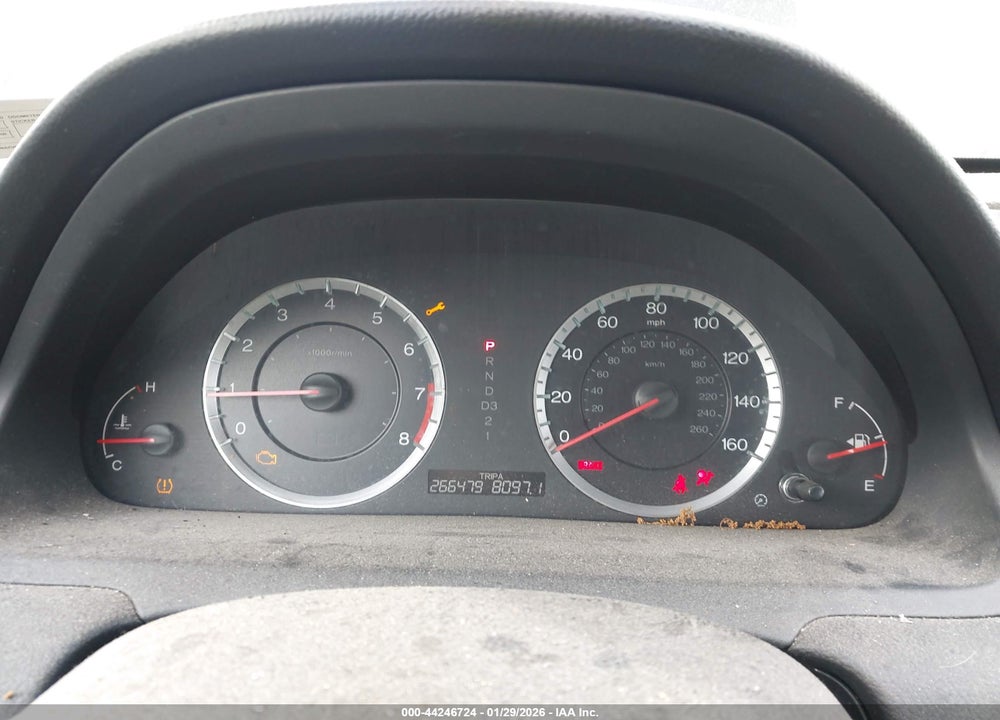 2012 HONDA ACCORD 2.4 LX VIN: 1HGCP2F37CA100800