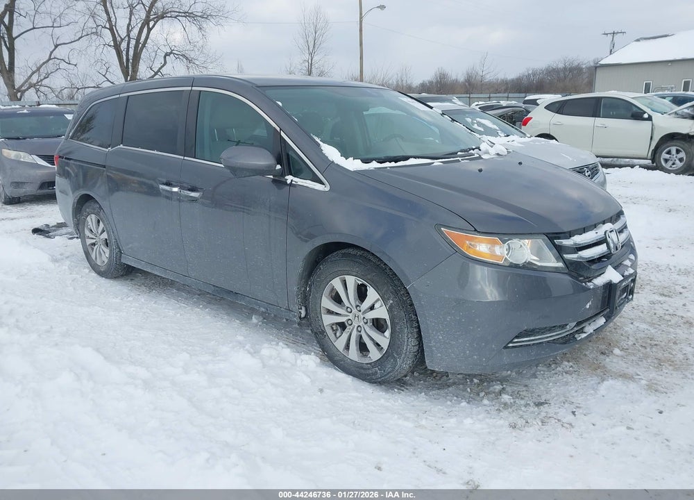 2017 HONDA ODYSSEY SE VIN: 5FNRL5H34HB021618