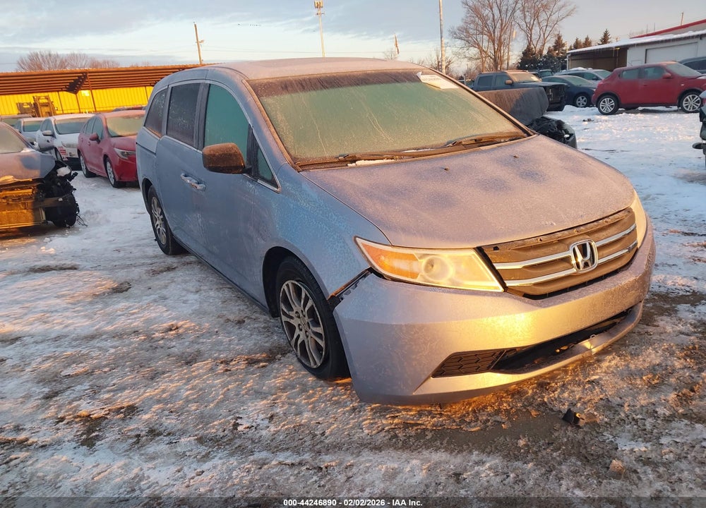 2011 HONDA ODYSSEY EX-L VIN: 5FNRL5H66BB052256