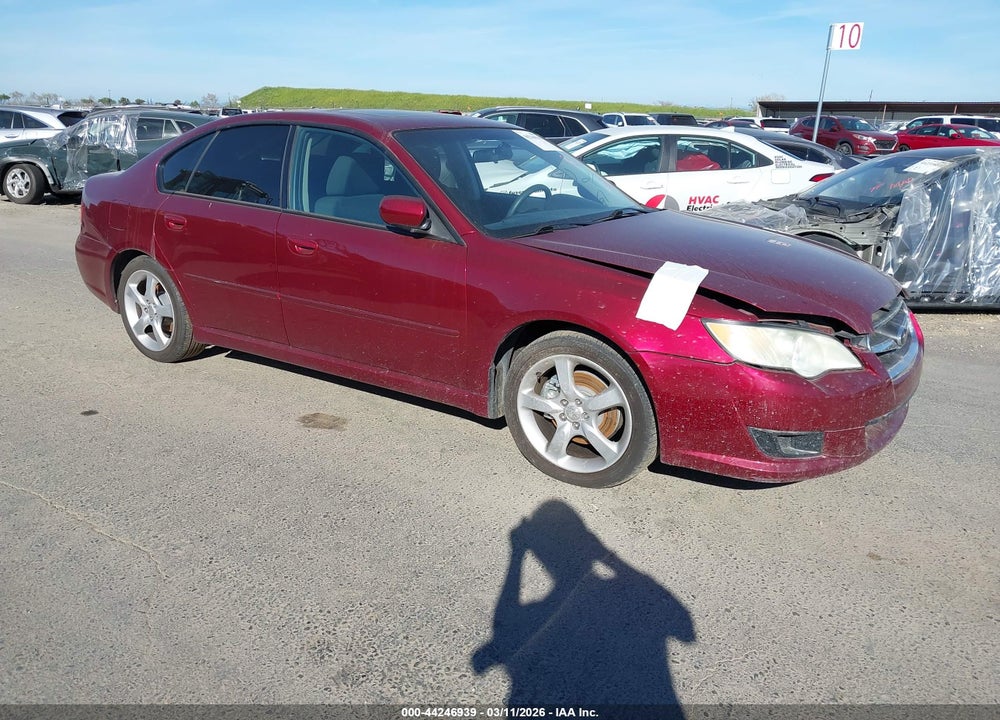 2009 SUBARU LEGACY 2.5I VIN: 4S3BL616897224126