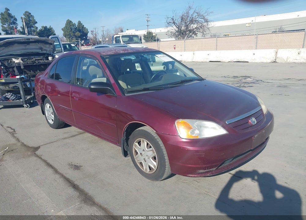 2003 HONDA CIVIC LX VIN: 2HGES16513H517754