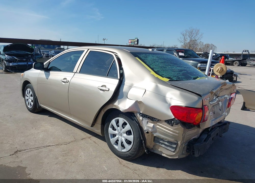 2009 TOYOTA COROLLA LE VIN: 1NXBU40E39Z133983