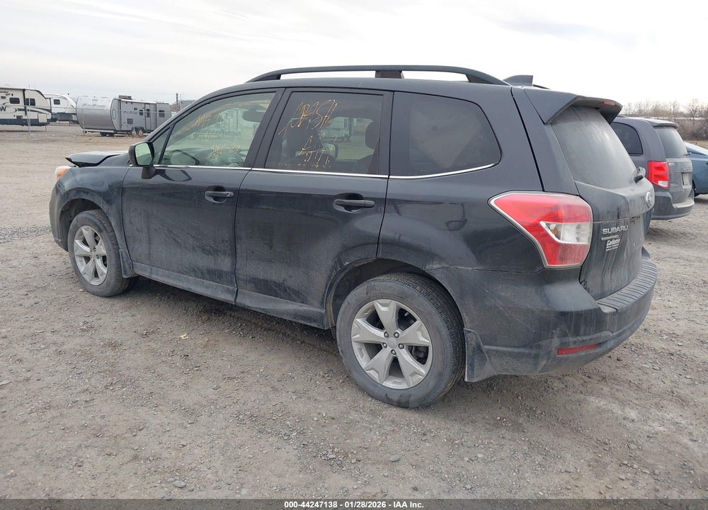 2016 SUBARU FORESTER 2.5I LIMITED VIN: JF2SJAHC8GH507624