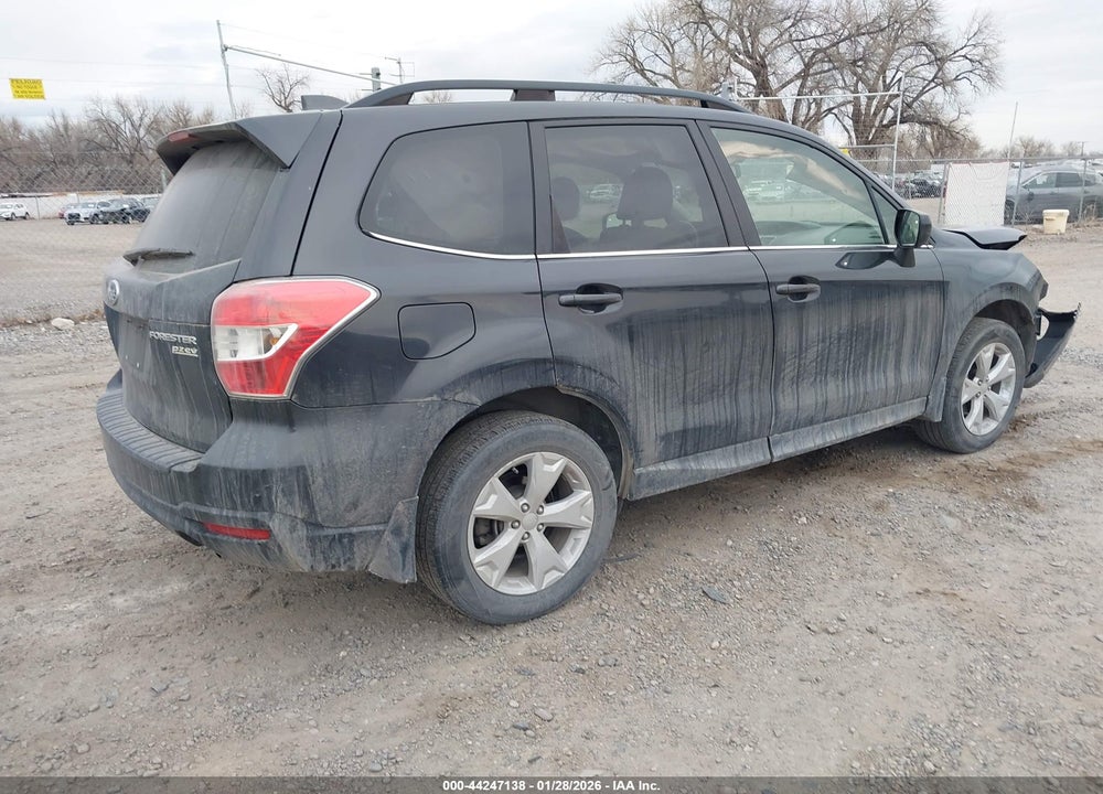 2016 SUBARU FORESTER 2.5I LIMITED VIN: JF2SJAHC8GH507624