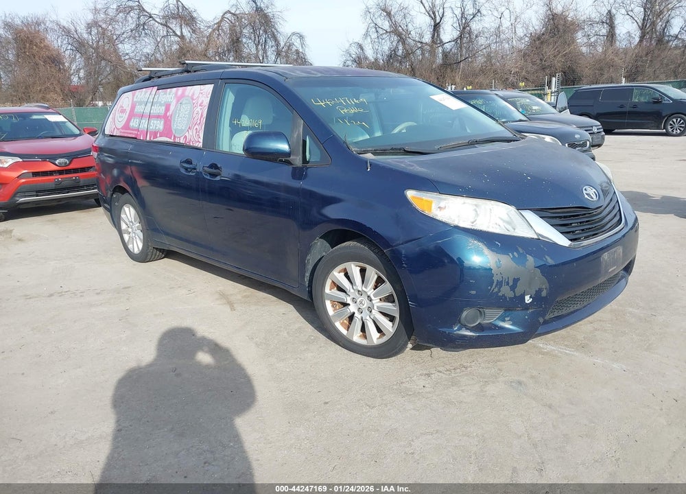 2012 TOYOTA SIENNA LE 7 PASSENGER VIN: 5TDJK3DC1CS037144