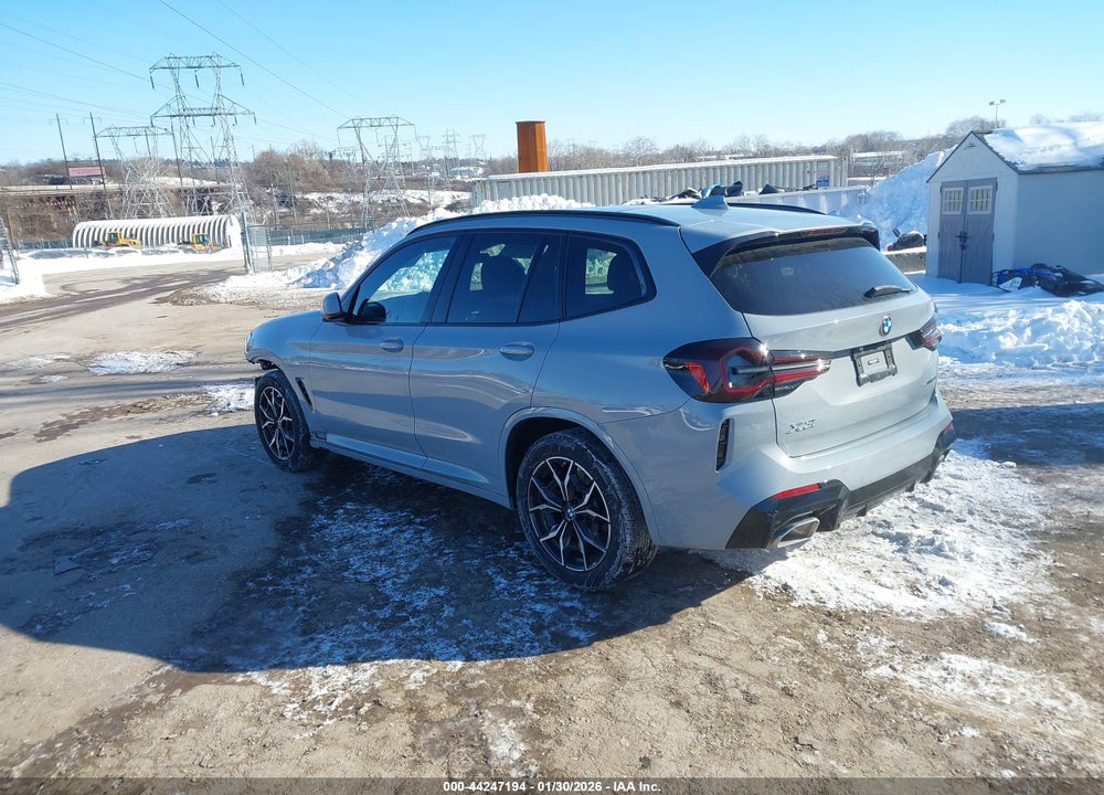 2022 BMW X3 XDRIVE30I VIN: WBX57DP09NN185547