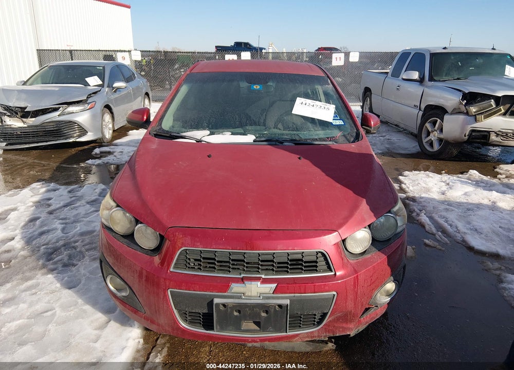 2012 CHEVROLET SONIC 2LT VIN: 1G1JC5SH3C4161377