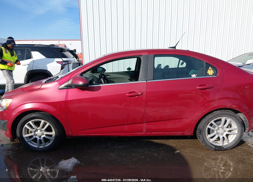 2012 CHEVROLET SONIC 2LT VIN: 1G1JC5SH3C4161377