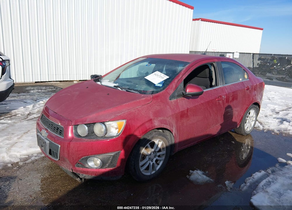 2012 CHEVROLET SONIC 2LT VIN: 1G1JC5SH3C4161377