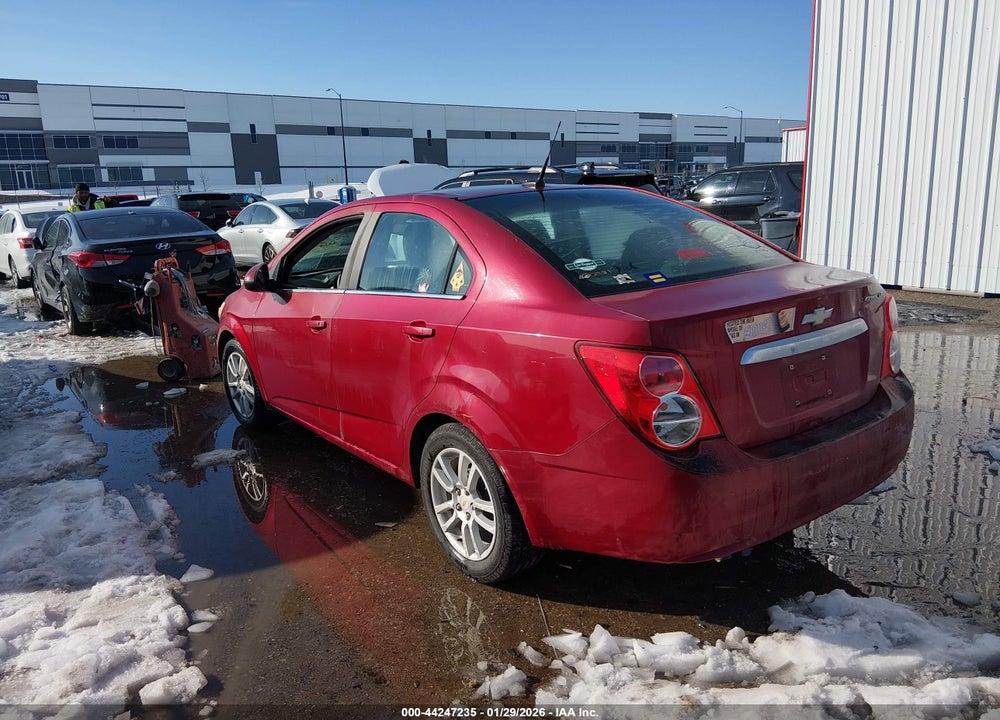 2012 CHEVROLET SONIC 2LT VIN: 1G1JC5SH3C4161377