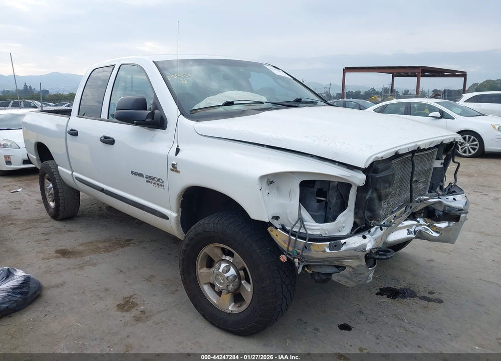 2006 DODGE RAM 2500 SLT/TRX4 OFF ROAD/SPORT/POWER WAGON VIN: 3D7KS28CX6G284857