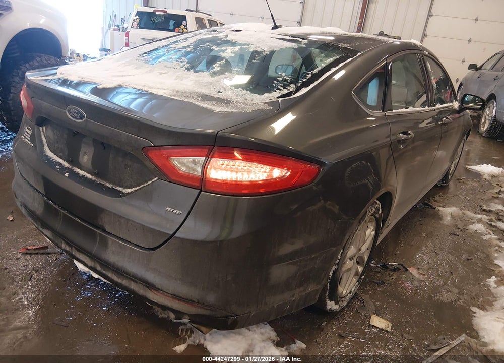 2016 FORD FUSION SE VIN: 3FA6P0H70GR128066