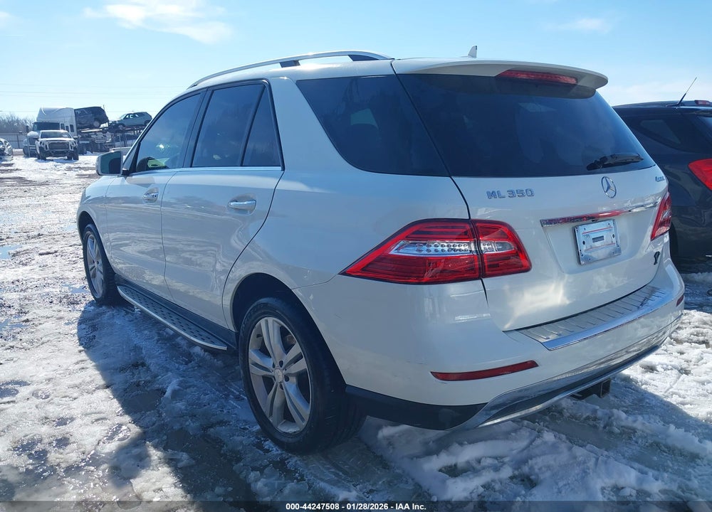 2013 MERCEDES-BENZ ML 350 4MATIC VIN: 4JGDA5HB3DA146132