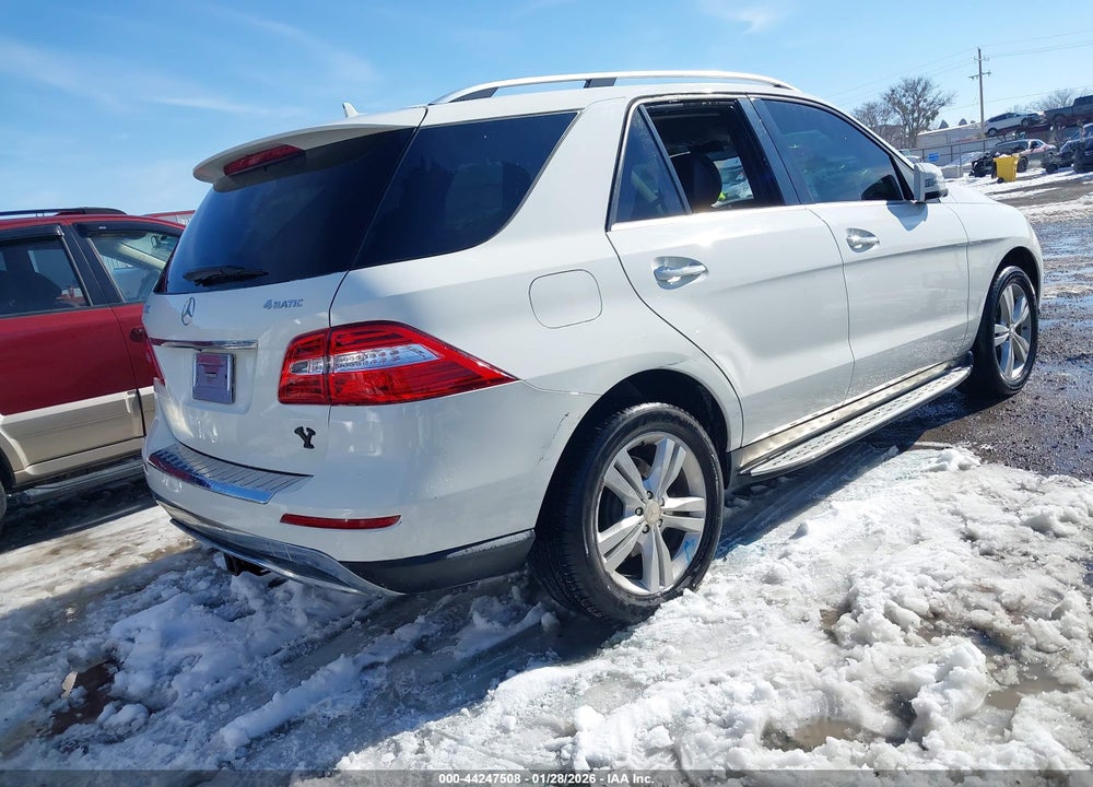 2013 MERCEDES-BENZ ML 350 4MATIC VIN: 4JGDA5HB3DA146132