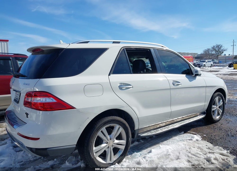 2013 MERCEDES-BENZ ML 350 4MATIC VIN: 4JGDA5HB3DA146132