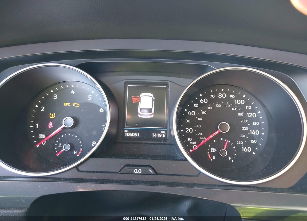 2019 VOLKSWAGEN TIGUAN 2.0T S VIN: 3VV1B7AX8KM173074