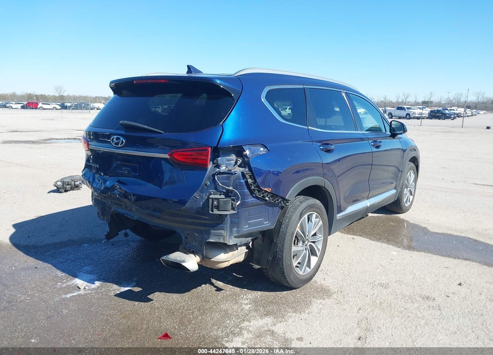 2020 HYUNDAI SANTA FE SEL VIN: 5NMS33AD4LH253958