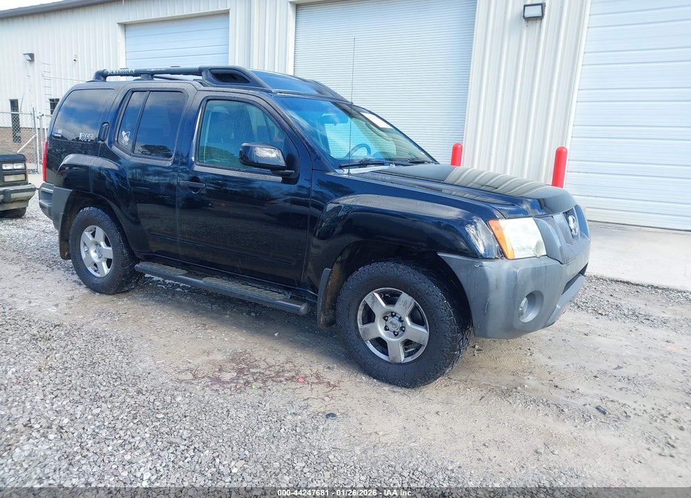 2008 NISSAN XTERRA S VIN: 5N1AN08UX8C522282