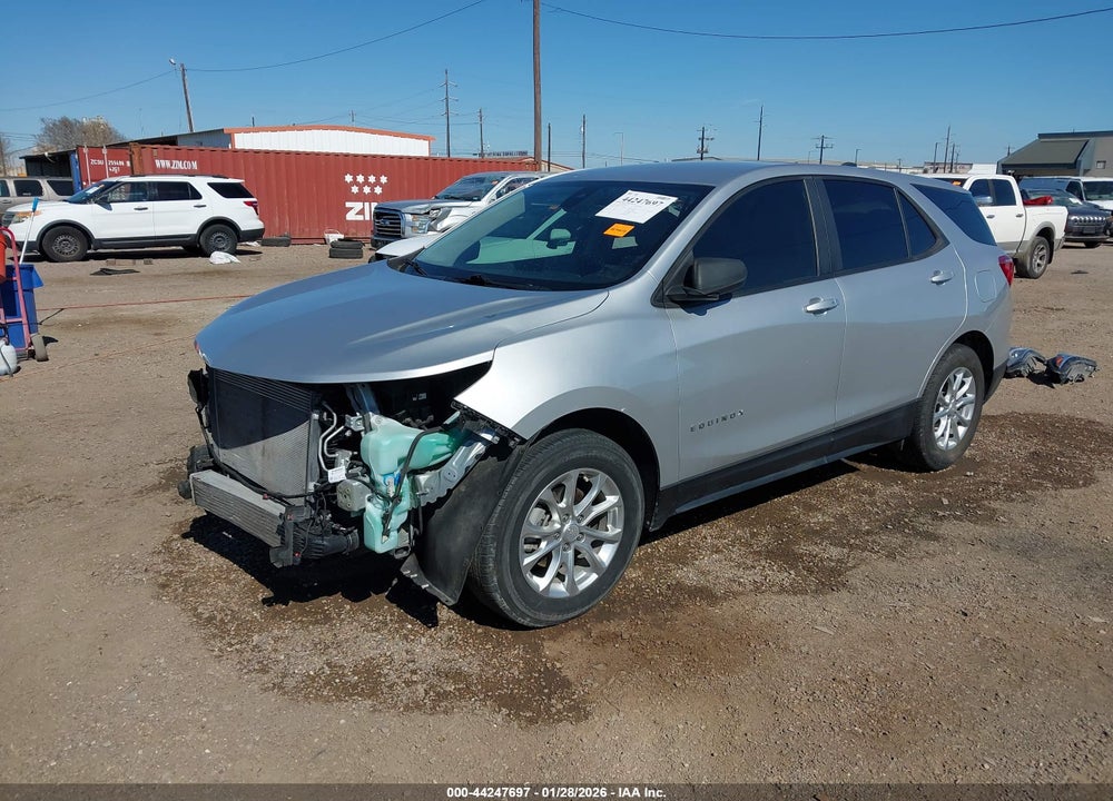 2021 CHEVROLET EQUINOX FWD LS VIN: 3GNAXHEV2MS182504