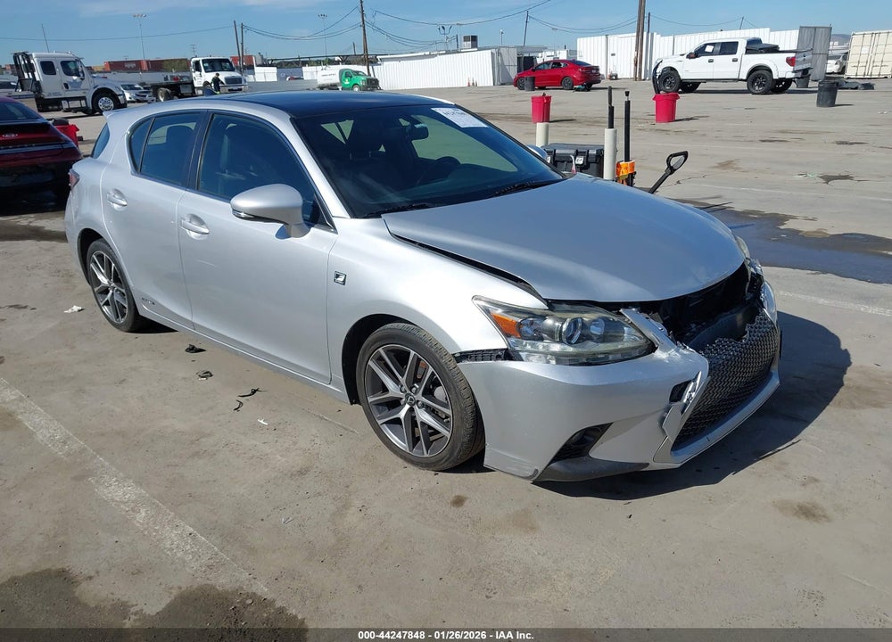 2015 LEXUS CT 200H VIN: JTHKD5BH3F2210830