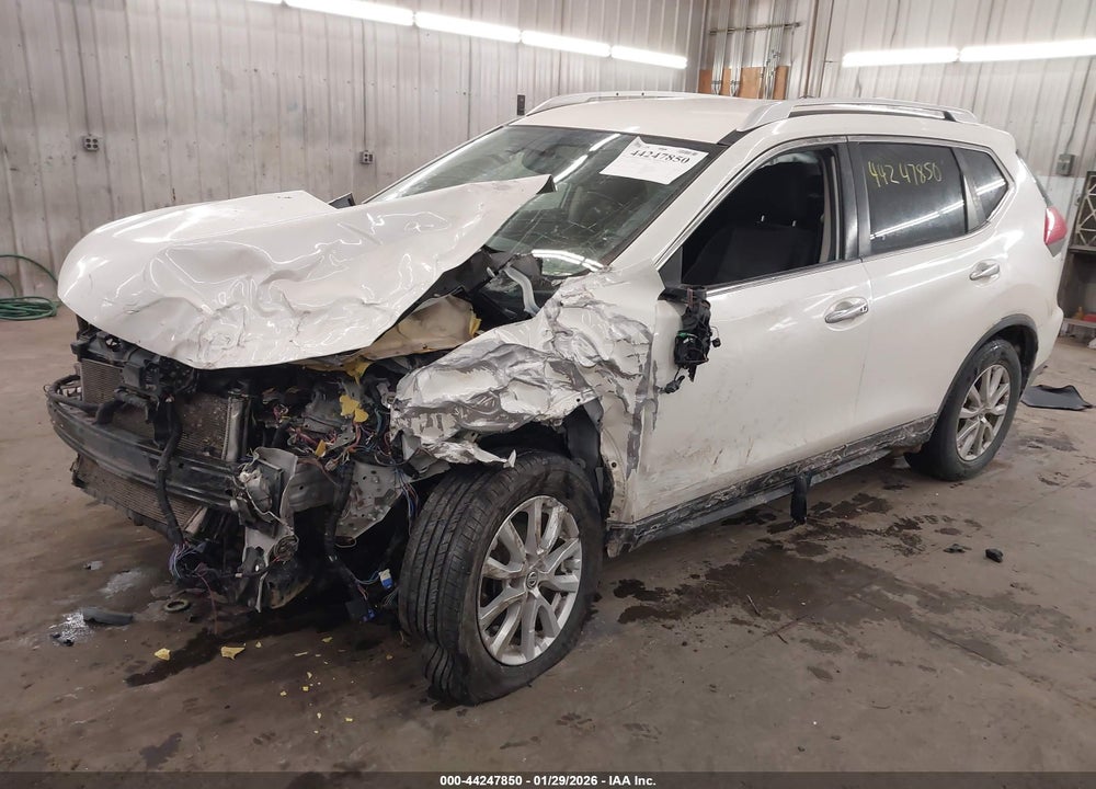2017 NISSAN ROGUE SV VIN: JN8AT2MV8HW280244