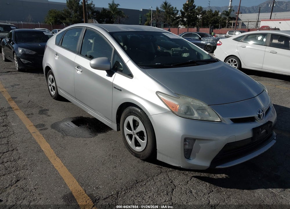 2012 TOYOTA PRIUS THREE VIN: JTDKN3DU7C1498141
