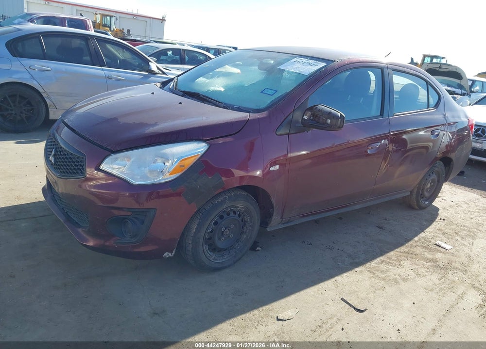 2020 MITSUBISHI MIRAGE G4 ES VIN: ML32F3FJ9LHF09069
