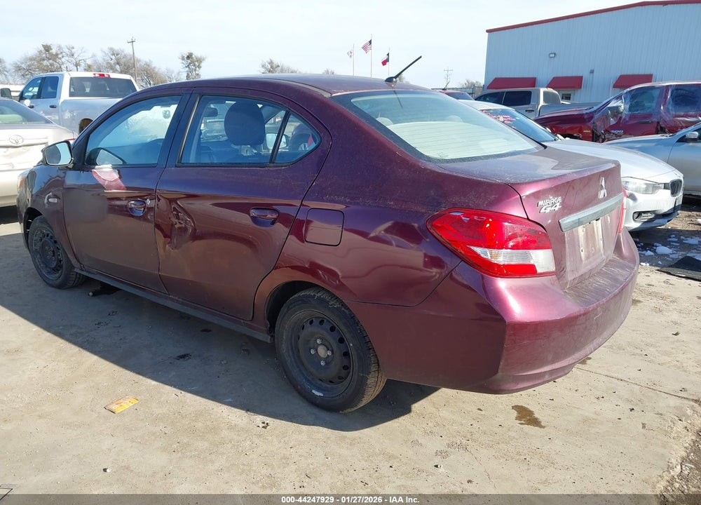 2020 MITSUBISHI MIRAGE G4 ES VIN: ML32F3FJ9LHF09069