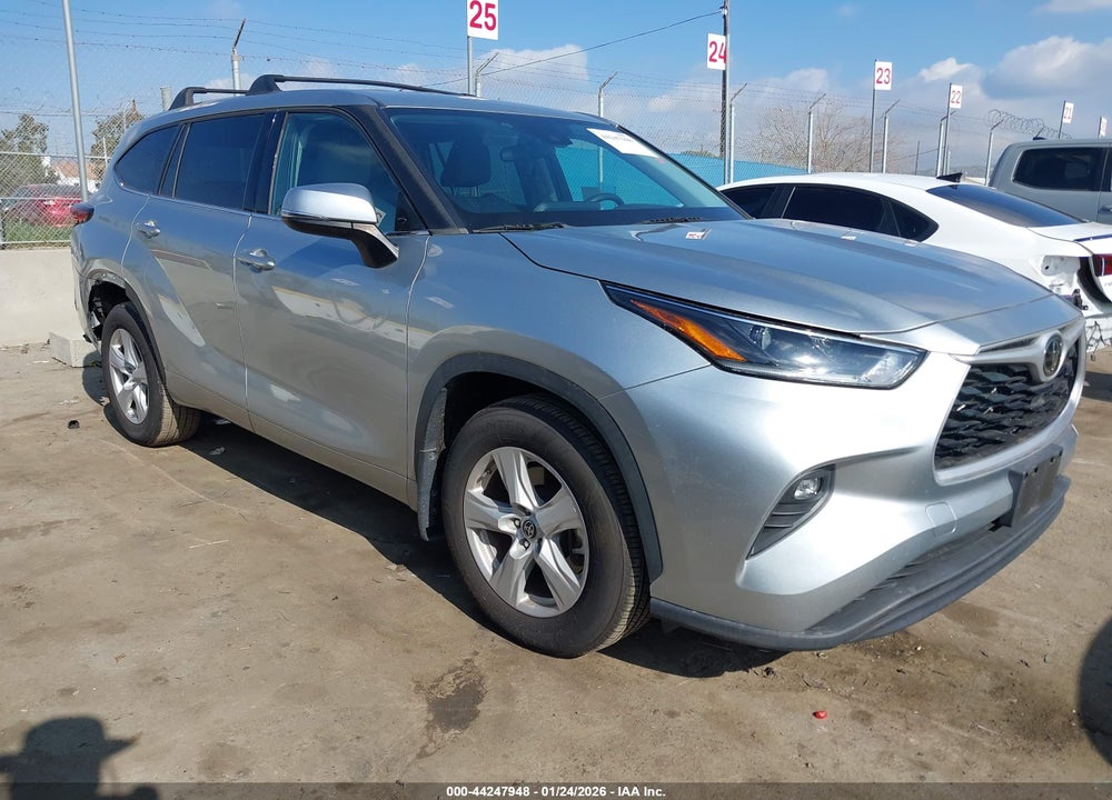 2021 TOYOTA HIGHLANDER LE VIN: 5TDZZRAH5MS077603
