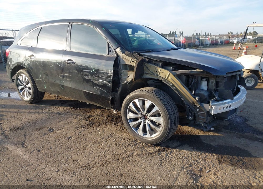 2015 ACURA MDX TECHNOLOGY PACKAGE VIN: 5FRYD4H46FB031980