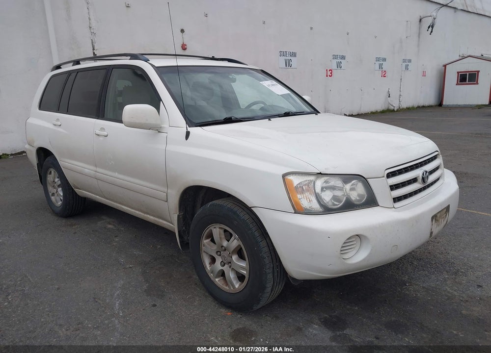 2003 TOYOTA HIGHLANDER VIN: JTEHD21A430025171