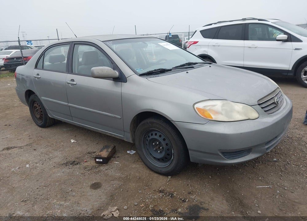 2003 TOYOTA COROLLA LE VIN: JTDBR32E230046183
