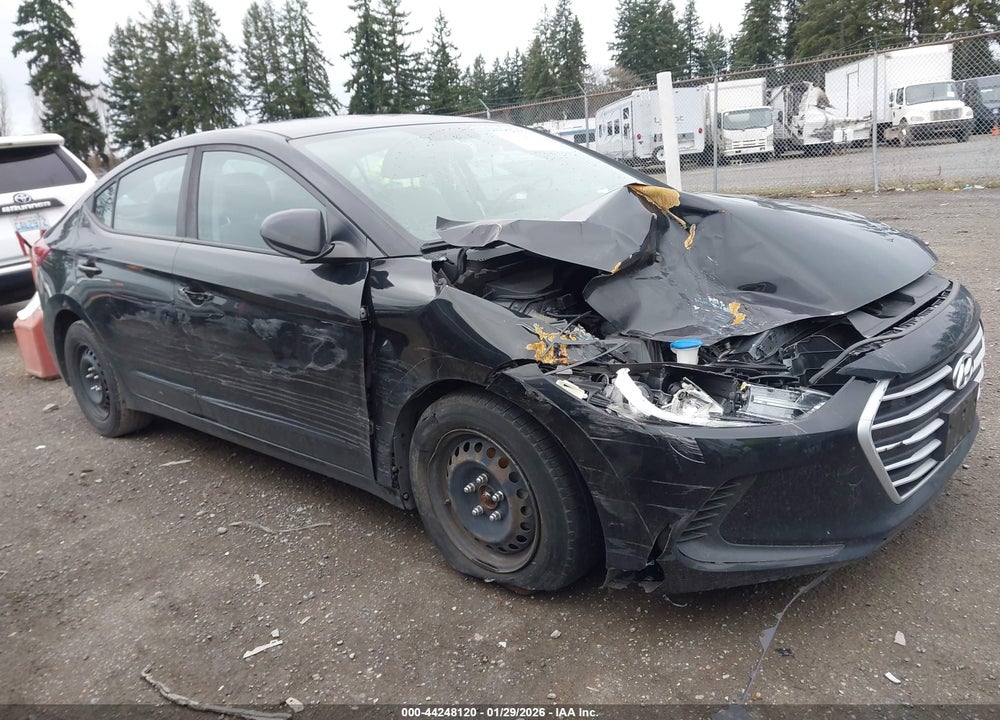 2017 HYUNDAI ELANTRA SE VIN: KMHD74LF5HU303330