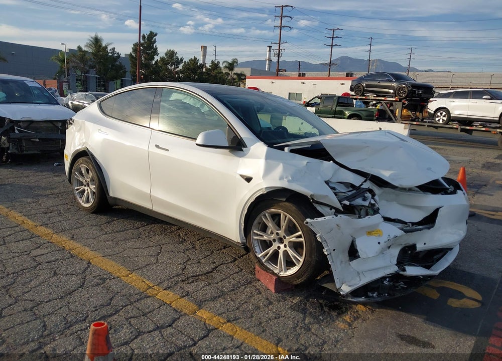 2021 TESLA MODEL Y LONG RANGE DUAL MOTOR ALL-WHEEL DRIVE VIN: 5YJYGDEE6MF284168
