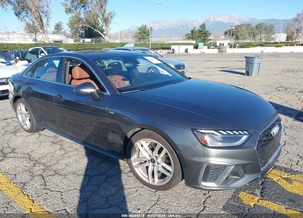 2021 AUDI A4 PREMIUM PLUS 45 TFSI S LINE QUATTRO S TRONIC VIN: WAUEAAF44MA039254