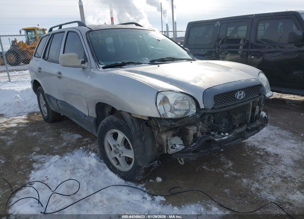 2004 HYUNDAI SANTA FE GLS VIN: KM8SC13D94U631585