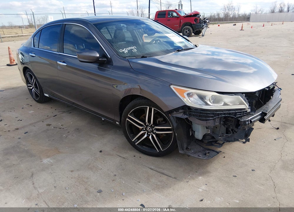 2016 HONDA ACCORD SPORT VIN: 1HGCR2F53GA112119