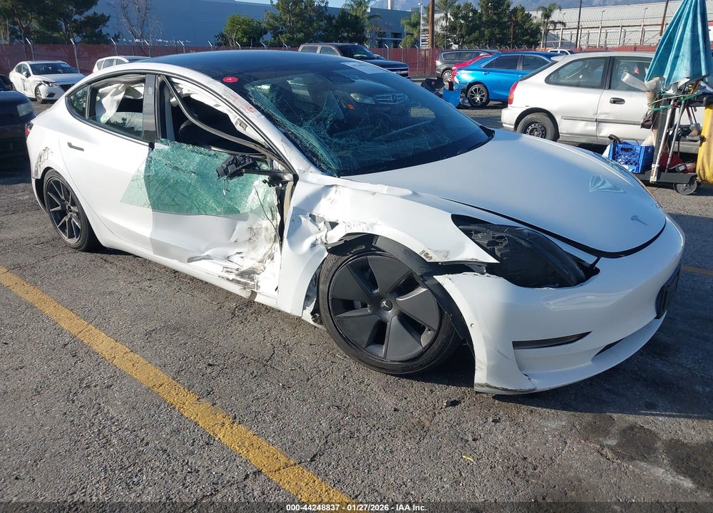 2021 TESLA MODEL 3 STANDARD RANGE PLUS REAR-WHEEL DRIVE VIN: 5YJ3E1EA9MF026609
