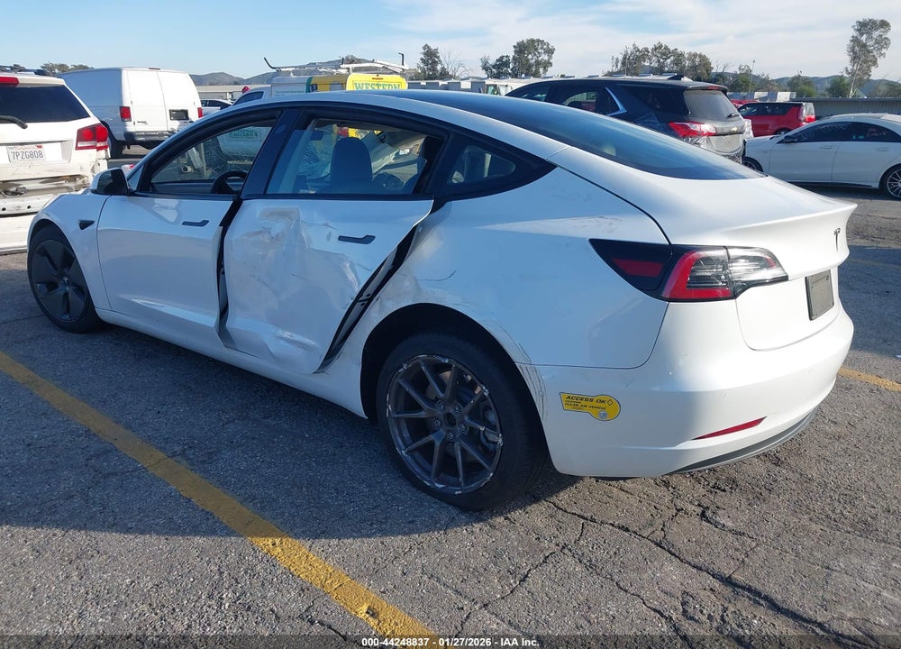 2021 TESLA MODEL 3 STANDARD RANGE PLUS REAR-WHEEL DRIVE VIN: 5YJ3E1EA9MF026609