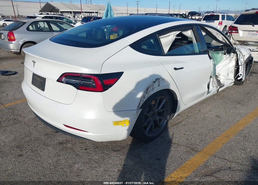 2021 TESLA MODEL 3 STANDARD RANGE PLUS REAR-WHEEL DRIVE VIN: 5YJ3E1EA9MF026609