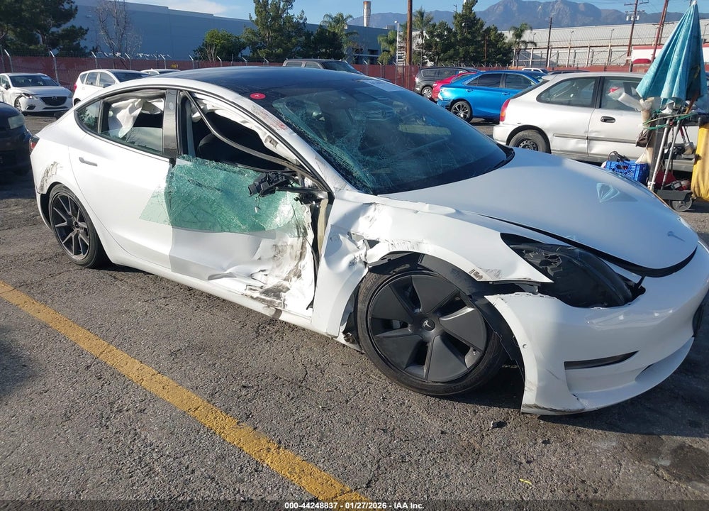2021 TESLA MODEL 3 STANDARD RANGE PLUS REAR-WHEEL DRIVE VIN: 5YJ3E1EA9MF026609