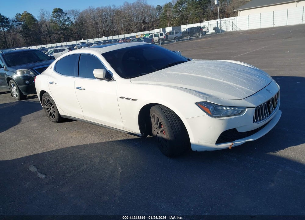 2014 MASERATI GHIBLI S Q4 VIN: ZAM57RTA1E1085745
