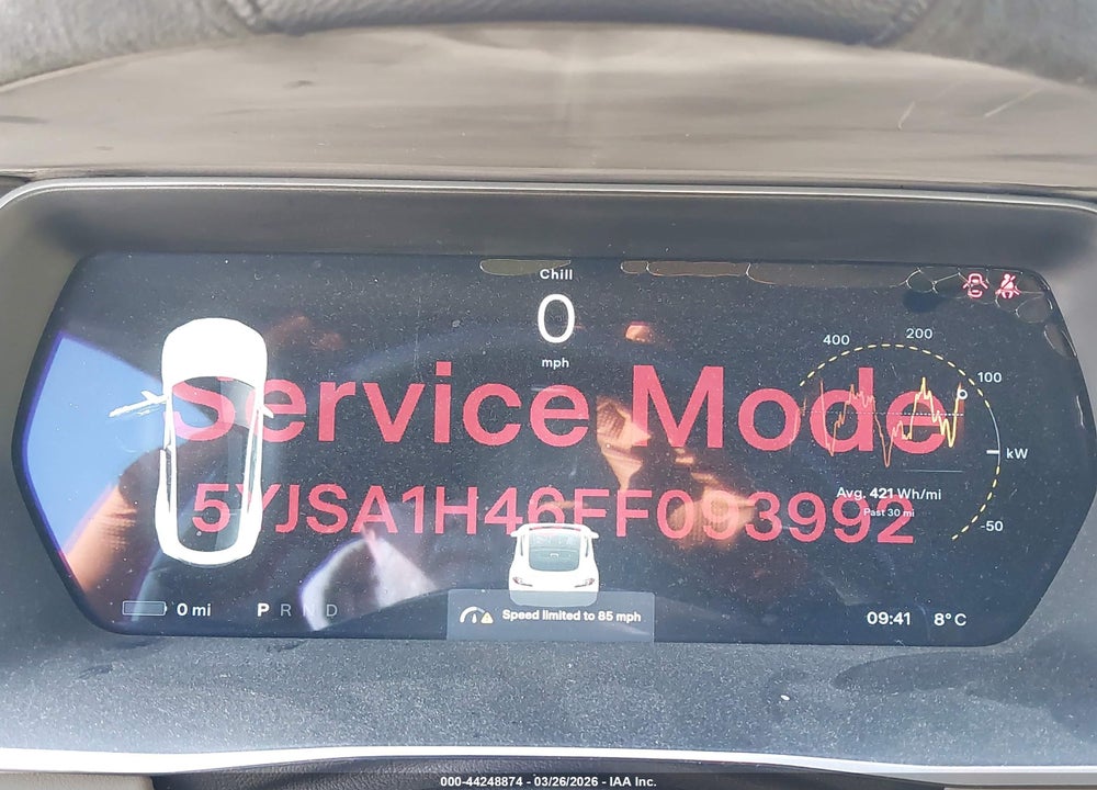 2015 TESLA MODEL S 85D/P85D/90D/P90D VIN: 5YJSA1H46FF093992