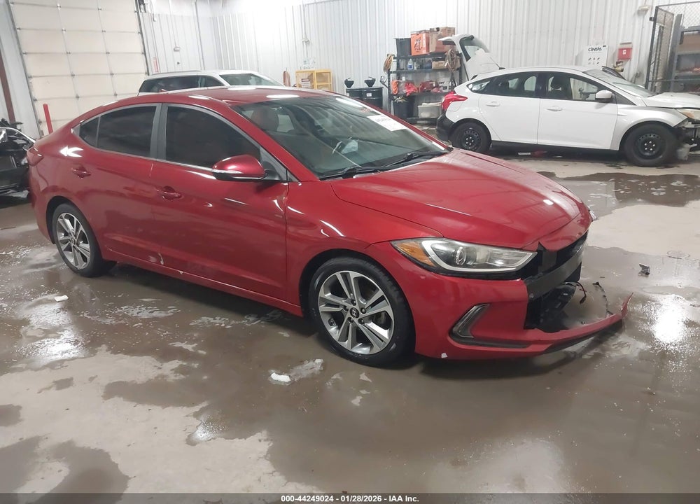 2018 HYUNDAI ELANTRA LIMITED VIN: KMHD84LF5JU457670