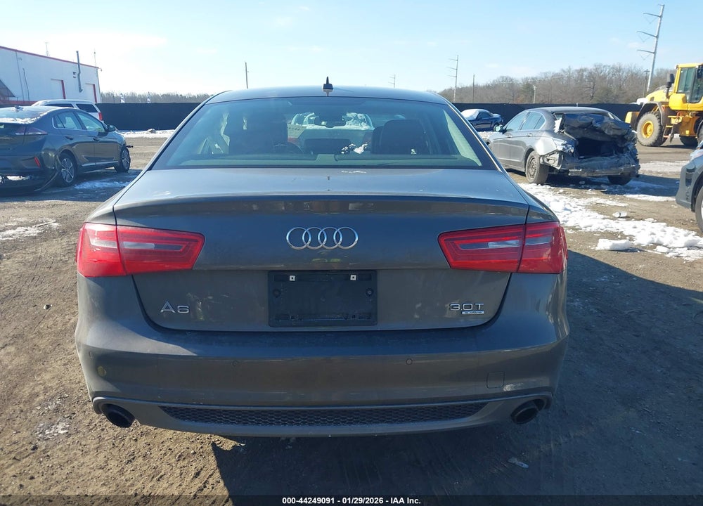 2012 AUDI A6 3.0 PREMIUM VIN: WAUHGAFC1CN078054