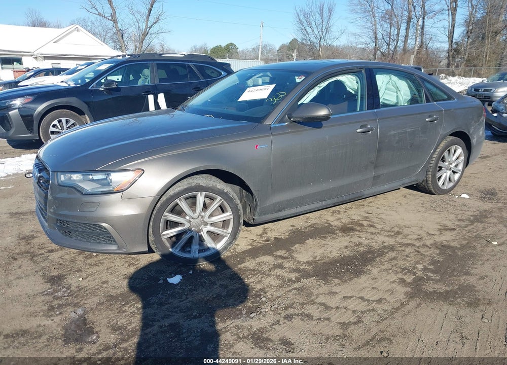 2012 AUDI A6 3.0 PREMIUM VIN: WAUHGAFC1CN078054