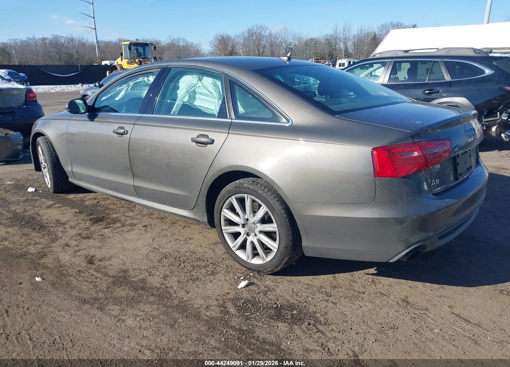 2012 AUDI A6 3.0 PREMIUM VIN: WAUHGAFC1CN078054